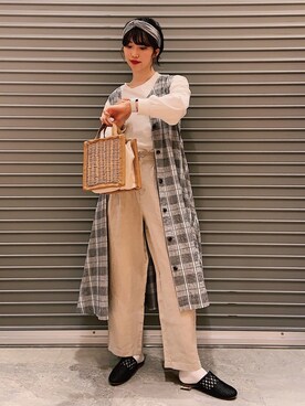 studio CLIP ジョイナステラス二俣川店さん（レディース・168cm）の春コーディネート