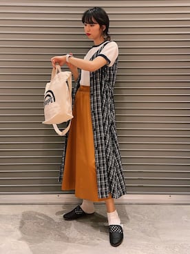 studio CLIP ジョイナステラス二俣川店さん（レディース・168cm）の春コーディネート