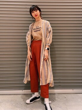 studio CLIP ジョイナステラス二俣川店さん（レディース・168cm）の春コーディネート