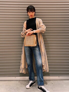 studio CLIP ジョイナステラス二俣川店さん（レディース・168cm）の春コーディネート