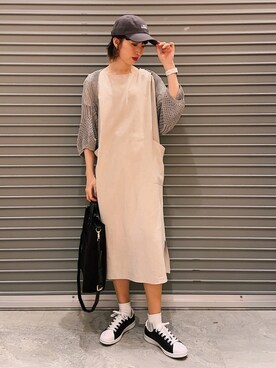 studio CLIP ジョイナステラス二俣川店さん（レディース・168cm）の春コーディネート