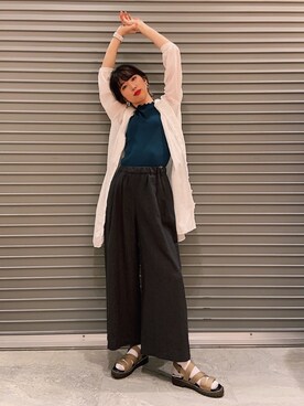 studio CLIP ジョイナステラス二俣川店さん（レディース・168cm）の春コーディネート