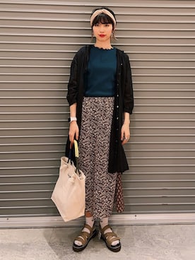 studio CLIP ジョイナステラス二俣川店さん（レディース・168cm）の春コーディネート