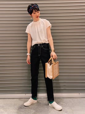 studio CLIP ジョイナステラス二俣川店さん（レディース・168cm）の春コーディネート