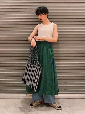 studio CLIP ジョイナステラス二俣川店さん（レディース・168cm）の夏コーディネート