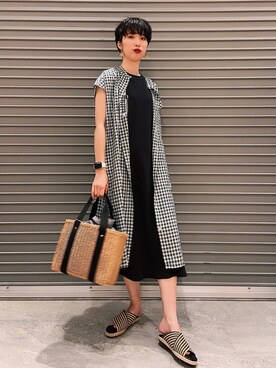 studio CLIP ジョイナステラス二俣川店さん（レディース・168cm）の夏コーディネート