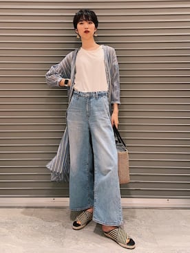 studio CLIP ジョイナステラス二俣川店さん（レディース・168cm）の夏コーディネート