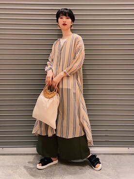 studio CLIP ジョイナステラス二俣川店さん（レディース・168cm）の夏コーディネート