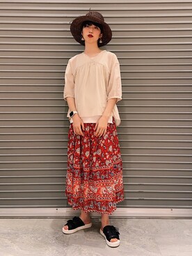 studio CLIP ジョイナステラス二俣川店さん（レディース・168cm）の夏コーディネート