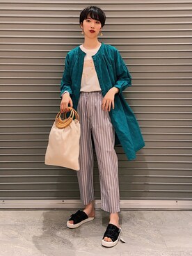 studio CLIP ジョイナステラス二俣川店さん(レディース・168cm)の夏コーディネート