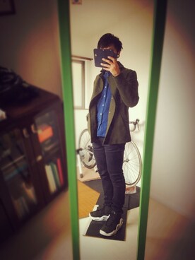 REOM001さん（メンズ・171cm）の春コーディネート