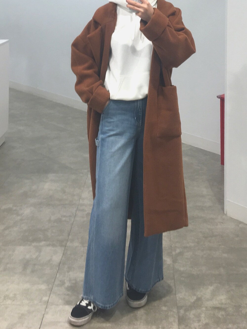 EMODA（エモダ）の「【ZOZO限定カラー】LOW COLLARモッサコート  