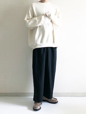 「Gosha Rubchinskiy（ゴーシャラブチンスキー）のアイテム（シューズ）」を使った、Taikiさん（メンズ・169cm）の秋コーディネート