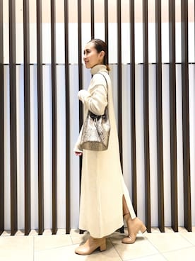 26riyoさん（レディース・160cm）の冬コーディネート