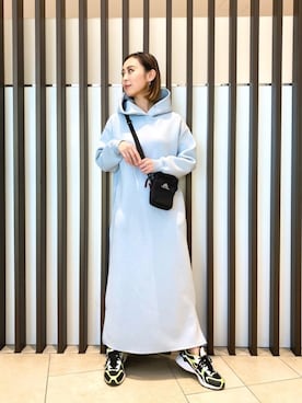 「Gregory」｜「アイテム（ワンピース/ドレス）」を使った、26riyoさん（レディース・160cm）の冬コーディネート