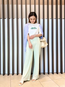 26riyoさん（レディース・160cm）の夏コーディネート