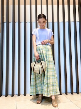 26riyoさん（レディース・160cm）の夏コーディネート