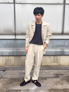 kakita tsuyoshiさん（メンズ・173cm）の夏コーディネート