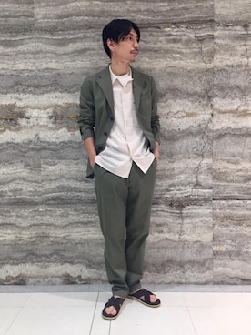 「ベーシック/トラッド」｜kakita tsuyoshiさん（メンズ・174cm）の春コーディネート