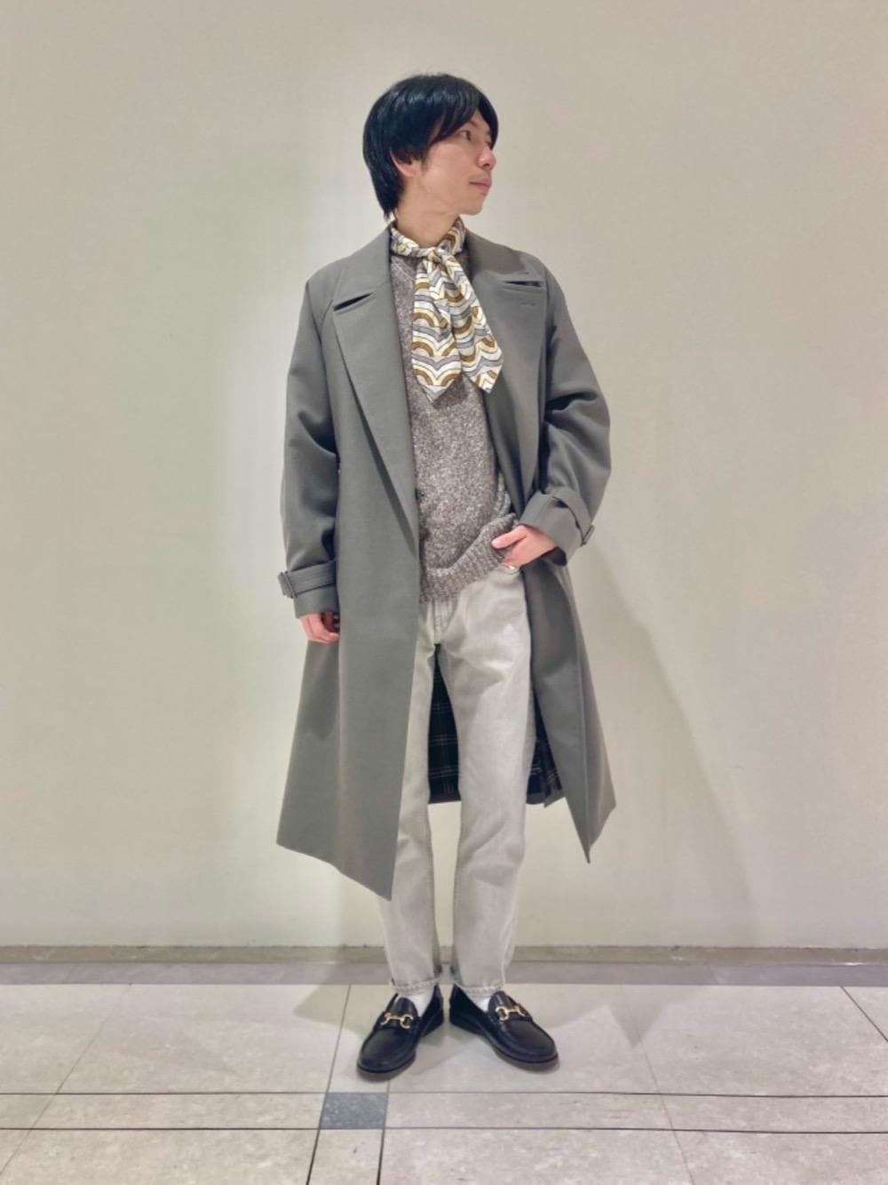 UNITED ARROWS＞ ベルテッド ラップ トレンチコートを使ったその他