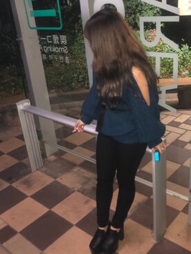 ayn121uさん（レディース・155cm）の冬コーディネート