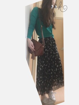 Hachiさん（レディース・155cm）の春コーディネート