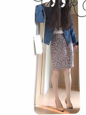 Hachiさん（レディース・155cm）の春コーディネート