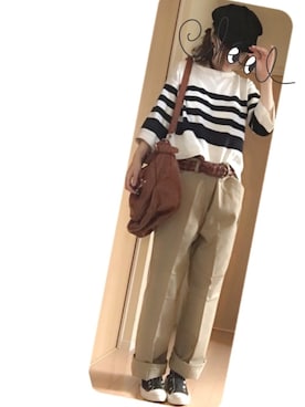 Hachiさん（レディース・155cm）の春コーディネート