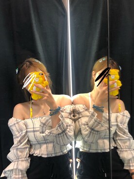 「试衣间」｜卷卷蛋蛋机さん（レディース・165cm）の夏コーディネート
