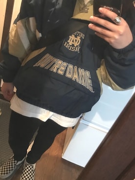 「starter」｜「アイテム（スリッポン）」を使った、Rさん（レディース・158cm）の春コーディネート