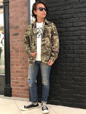 ryutaro shimoyamaさん（メンズ・170cm）の秋コーディネート