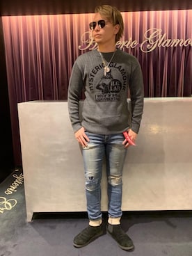 ryutaro shimoyamaさん（メンズ・170cm）の冬コーディネート