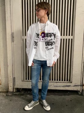ryutaro shimoyamaさん（メンズ・170cm）の春コーディネート