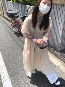 おちゅんさん（レディース・158cm）の春コーディネート