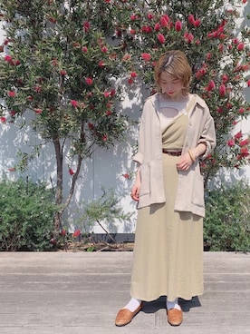 「Littlesuzie」｜「アイテム（シューズ）」を使った、＊kana＊さん（レディース・165cm）の春コーディネート