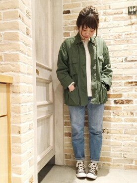 「relume」｜JOURNAL STANDARD relume 天王寺店 スタッフさん（レディース・163cm）の冬コーディネート