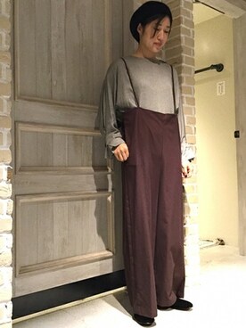 JOURNAL STANDARD relume 天王寺店 スタッフさん(レディース・159cm)の秋コーディネート