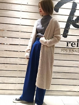 JOURNAL STANDARD relume 天王寺店 スタッフさん（レディース・162cm）の冬コーディネート