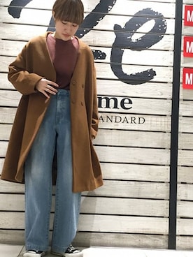JOURNAL STANDARD relume 天王寺店 スタッフさん（レディース・159cm）の冬コーディネート