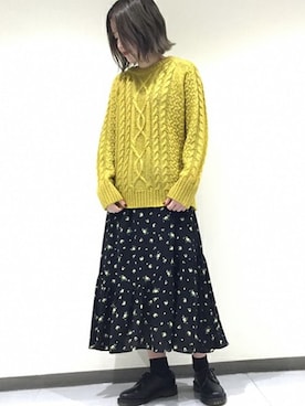 JOURNAL STANDARD relume 天王寺店 スタッフさん（レディース・162cm）の冬コーディネート