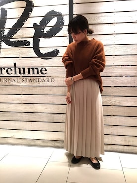JOURNAL STANDARD relume 天王寺店 スタッフさんのコーディネート