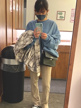 「SENSION（センション）のアイテム」を使った、Tsugumiさん（レディース・152cm）の秋コーディネート