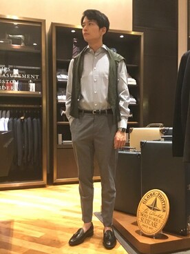 及川さん（メンズ・172cm）の夏コーディネート