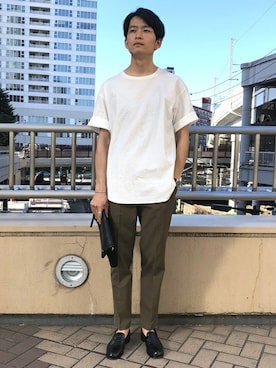 及川さん（メンズ・172cm）の夏コーディネート