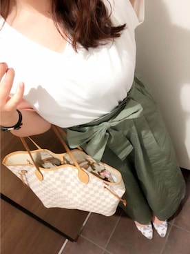 azuさん（レディース・158cm）の夏コーディネート