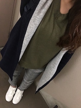 azuさん（レディース・158cm）の秋コーディネート