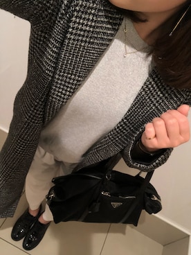 「アイテム（ピアス（両耳用））」を使った、azuさん（レディース・158cm・20代）の冬コーディネート