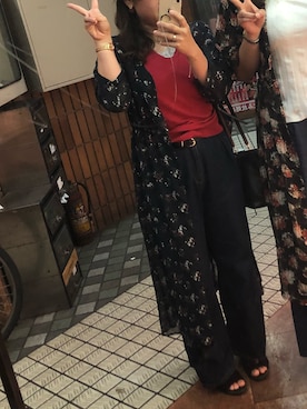 azuさん（レディース・158cm）の夏コーディネート