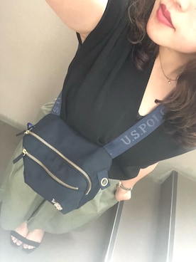 「Actually（アクチュアリー）のアイテム（アナログ腕時計）」を使った、azuさん（レディース・158cm）の夏コーディネート