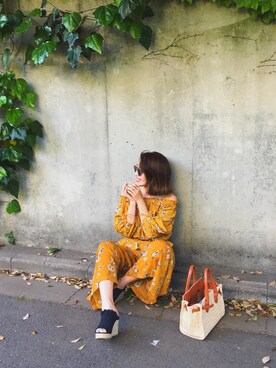 伊波芳杏 よっぴーさん（レディース・162cm）の春コーディネート